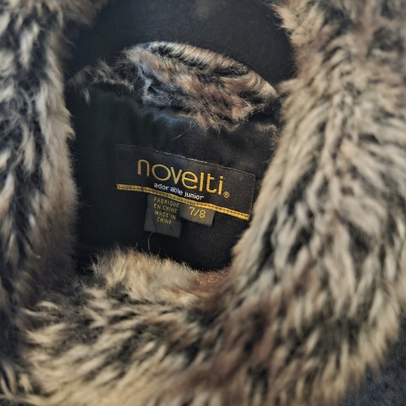 Novelti Adorable Junior Cashmere & Virgin Wool Peacoat - Picture 3 of 8